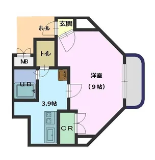 バナナハウス【4階】の間取り