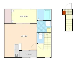 スモーレIV A【2階】の間取り