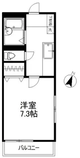 リモージュ指扇A棟【1階】の間取り