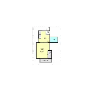 三洋ハイツ【2階】の間取り