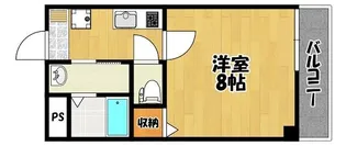 カルティエ・ラタン深草【3階】の間取り