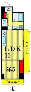 グランドハイツ【6階】の間取り