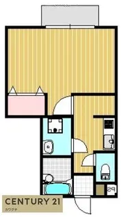 ソレーユ理科大前A棟【1階】の間取り