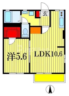 セドラスA【1階】の間取り