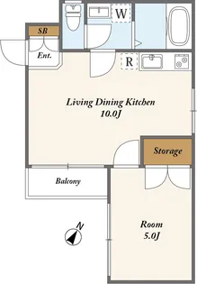 白金ヒルズ【2階】の間取り