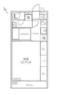 FNEST田無【3階】の間取り