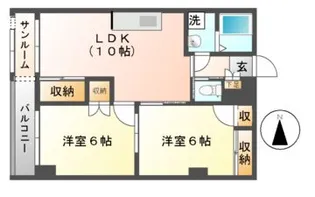 レトワール神田【2階】の間取り