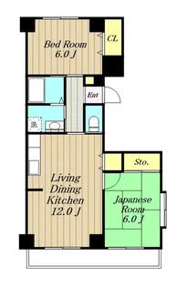 PLENDY矢部さくら通り【7階】の間取り