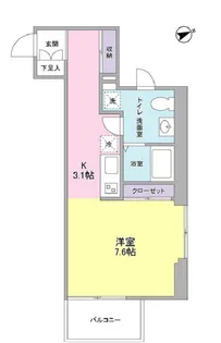 ブリックプレイス【2階】の間取り
