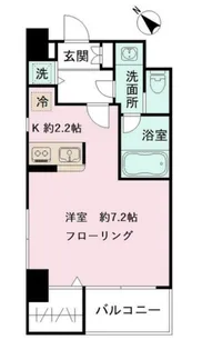 Blossom Tsukuda【5階】の間取り