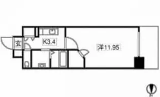 ロアール松川町【14階】の間取り
