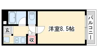 サンライズマンション【3階】の間取り