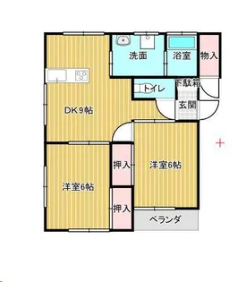 アメニティハウス【1階】の間取り