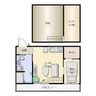 PREMIUM LIFE M【2階】の間取り