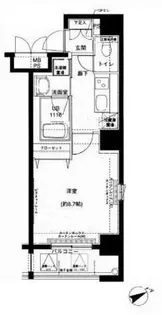 メインステージ上野【7階】の間取り