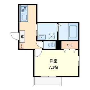 EXCEED TODA【2階】の間取り