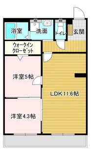 Arcadia【3階】の間取り