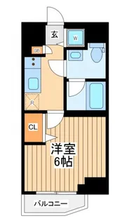 ラヴェニール横浜蒔田【6階】の間取り