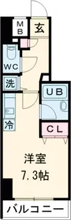 HF明大前レジデンス【3階】の間取り