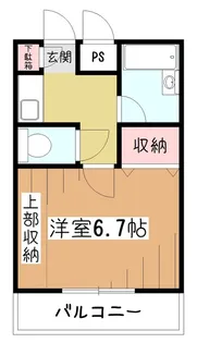 パークヒルズ向原【1階】の間取り