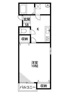 ハレクラニI【2階】の間取り
