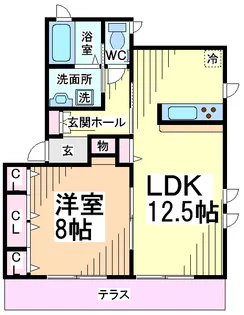 ヘリオドール久我山【2階】の間取り