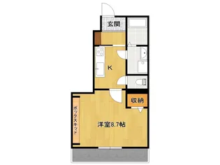 ティグリス伊丹【1階】の間取り