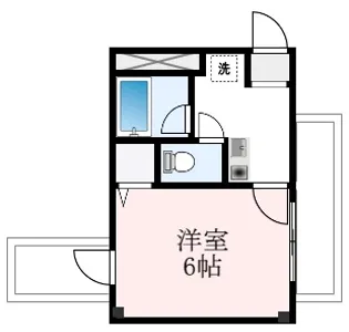 ツインツリー【5階】の間取り