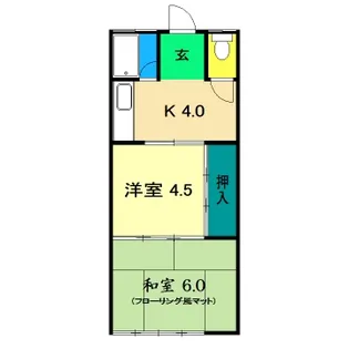 和泉荘【1階】の間取り