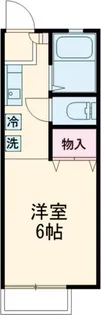 コーポアローランド【1階】の間取り
