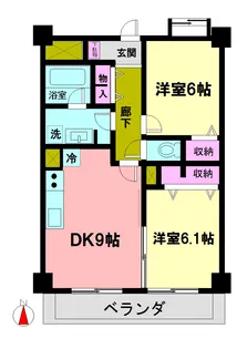 マデラ・カーサ【4階】の間取り