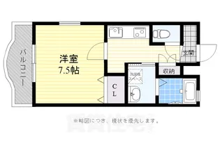 フローラステージ駅南【3階】の間取り