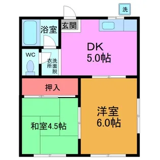 丸三ハウス【1階】の間取り