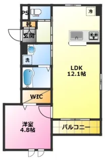 SUN『サン』【2階】の間取り