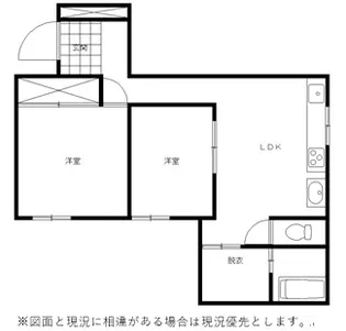 サハコマンション【1階】の間取り