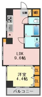 巷岡ビル【5階】の間取り