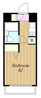 フラッツ東湘【4階】の間取り