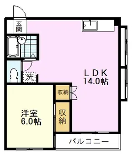 マーサアームズ【2階】の間取り
