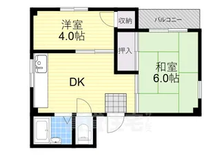 GS東三国【4階】の間取り