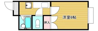 三晃ビルII【4階】の間取り