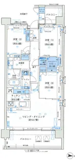 パークホームズ品川ザ レジデンス【11階】の間取り