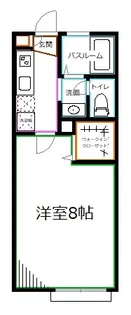 レ・フレールII【2階】の間取り