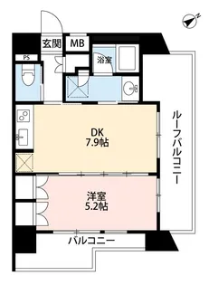 フォルテ荻窪【7階】の間取り