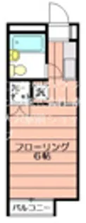 多摩リーヴェスト【2階】の間取り