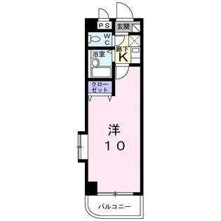 美アザリヤ【3階】の間取り