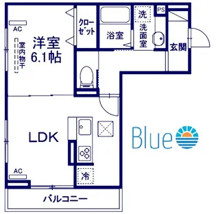 Frischer Morgen III【1階】の間取り