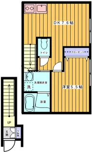ハイムイケダヤ【2階】の間取り