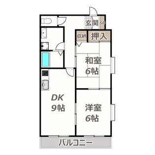 石光ビルドIII【3階】の間取り
