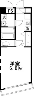 国府台三番館【1階】の間取り