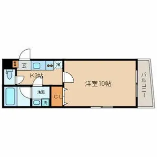 エスパシオ【4階】の間取り